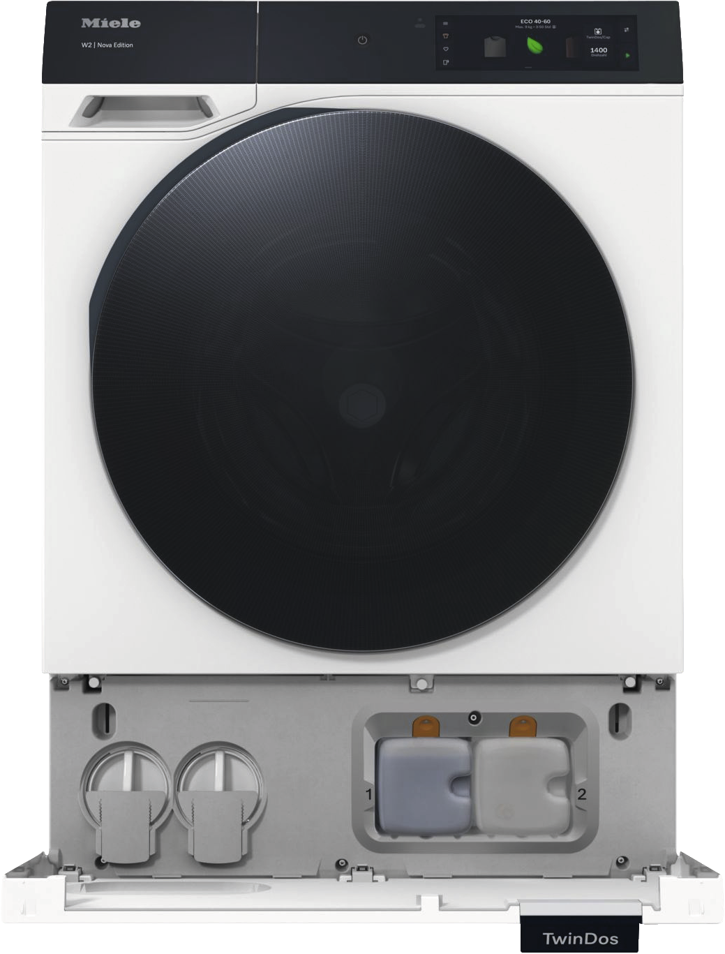 Miele WQ 1200 WPS | W2 | 9 kg | 69 dB | QuickPowerWash | TwinDos | InfinityCare | M Touch Pro