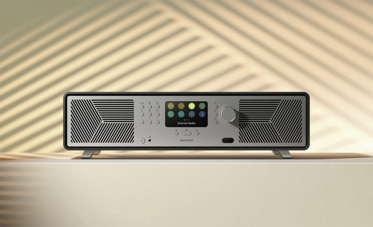 Sonoro AVATON | DAB+/UKW-Radio | Internet-Radio | Bluetooth | 4" Display