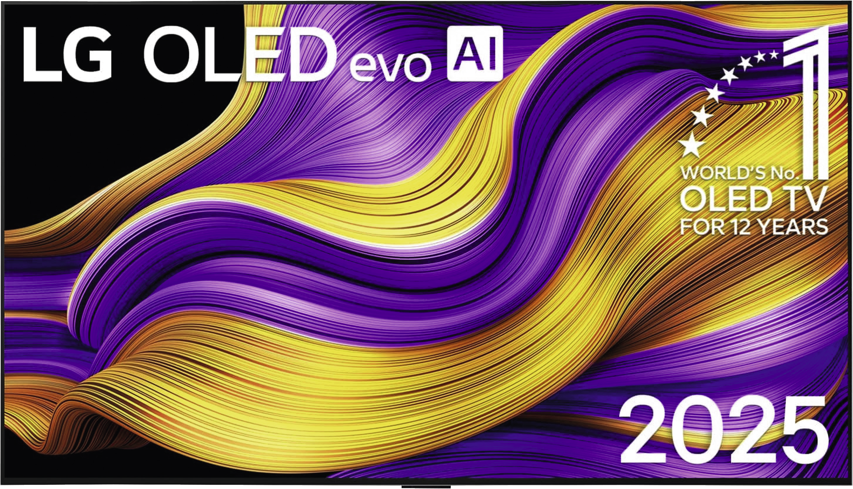 LG OLED65G58LW - 65" OLED evo AI Smart-TV G58 inkl. Wandhalterung
