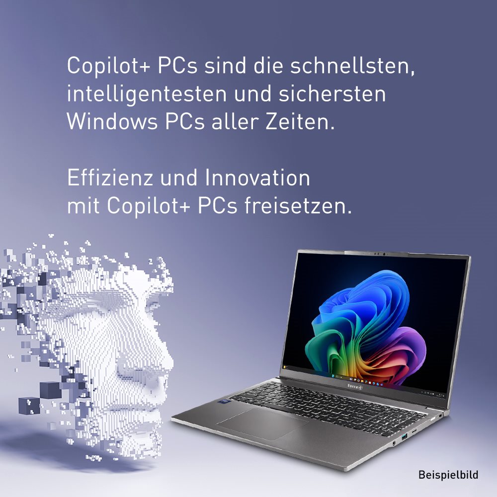TERRA MOBILE 1471L | 14" WUXGA | Core Ultra 5-228V | 32GB DDR5 | 1TB SSD | Win 11 Pro | Copilot+
