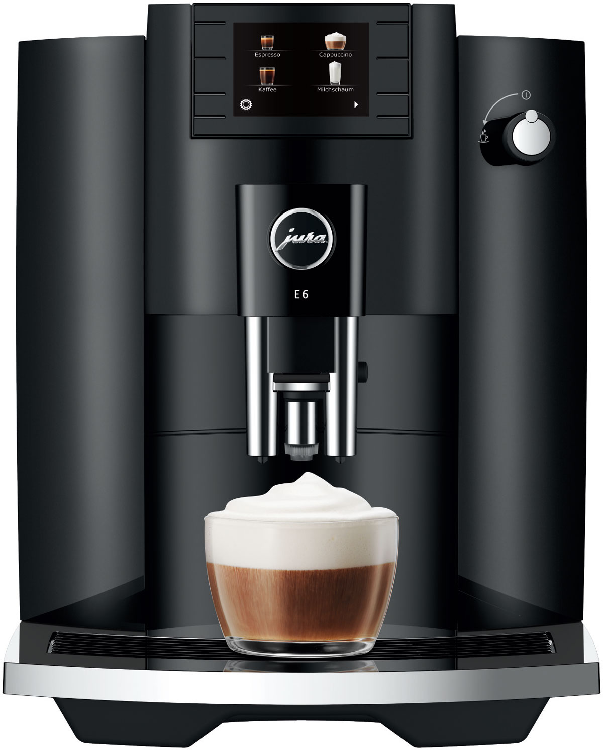JURA E6 (EC) Piano Black Kaffeevollautomat