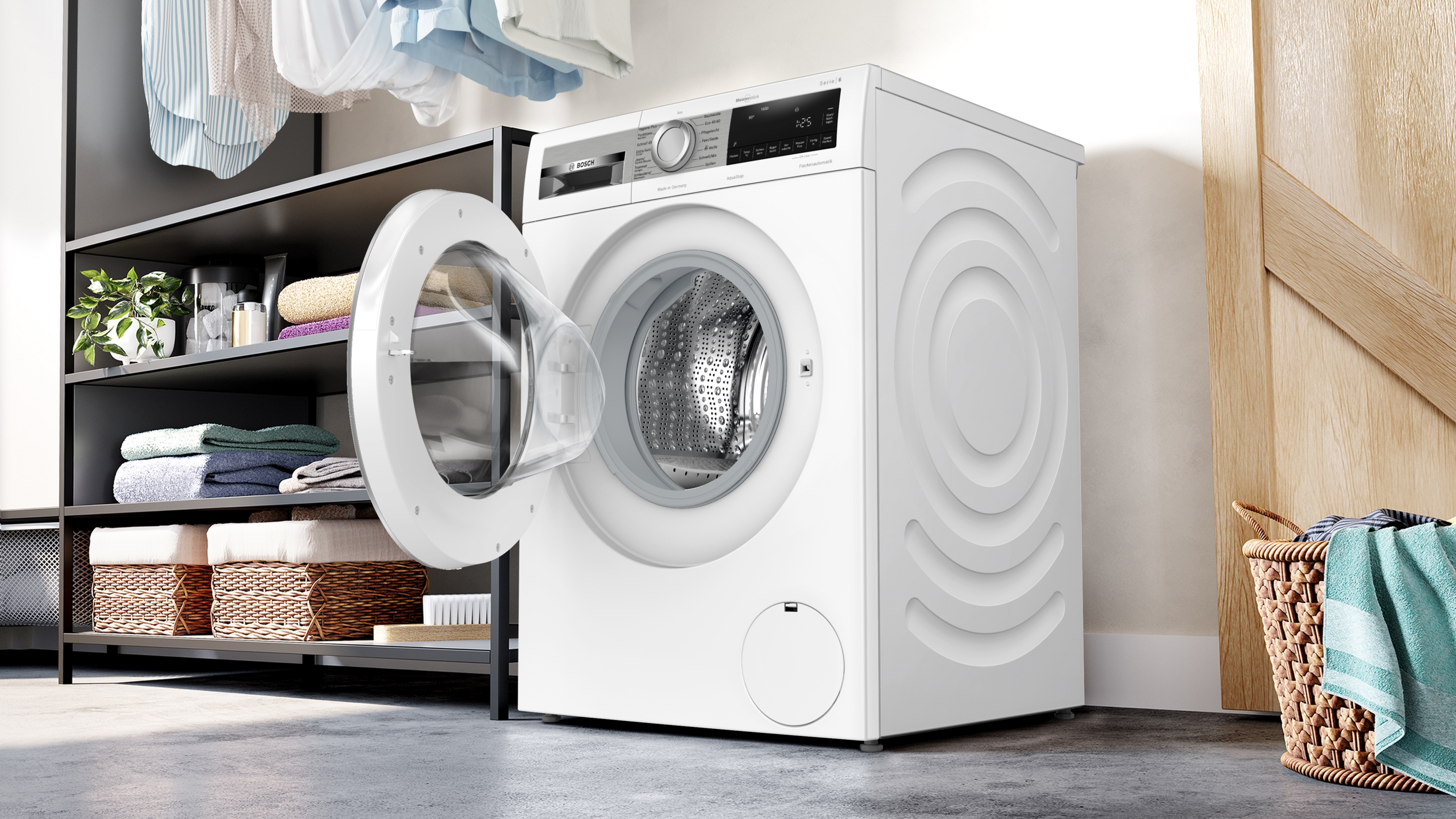 Bosch WGG244190 Waschmaschine | 9 kg | 1400 U/min | Speed Perfect | EEK A | 69 dB