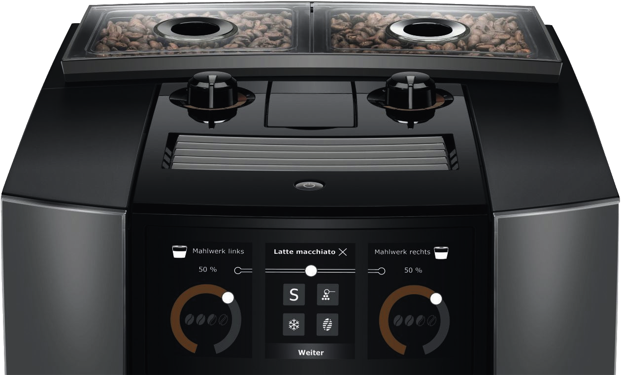 JURA J10 twin (EA) Diamond Onyx | Kaffeevollautomat | 2 Mahlwerke | 15 bar | 1,9 l Tank