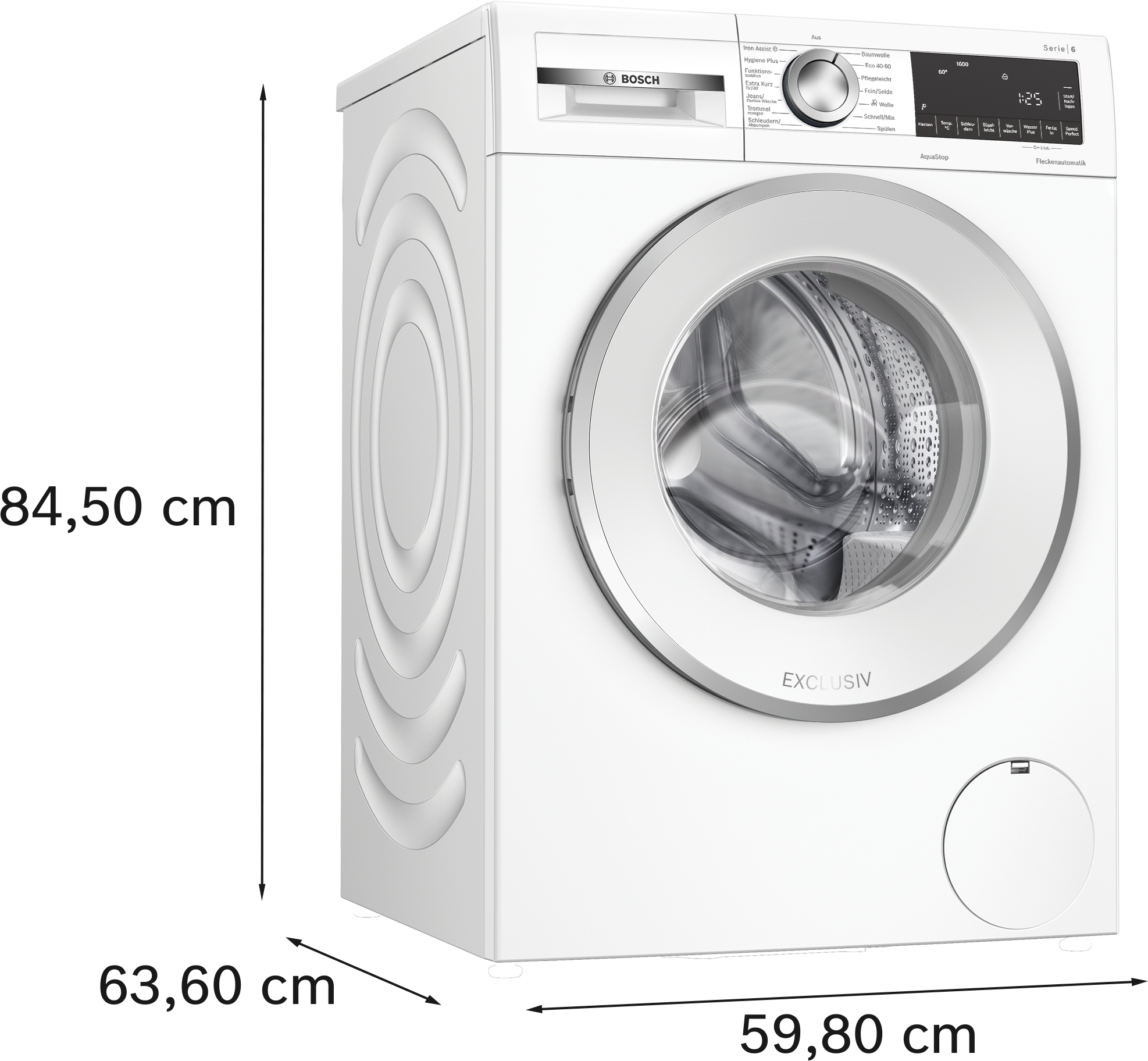 Bosch WGG256Z91 Waschmaschine | 10 kg | 1600 U/min | Iron Assist | Speed Perfect | EEK A | 73 dB