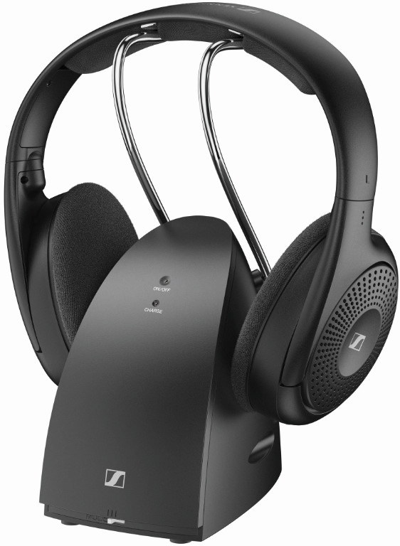 Sennheiser RS 120-W | Funk-Kopfhörer | 20h Akku | Kopfhörerständer