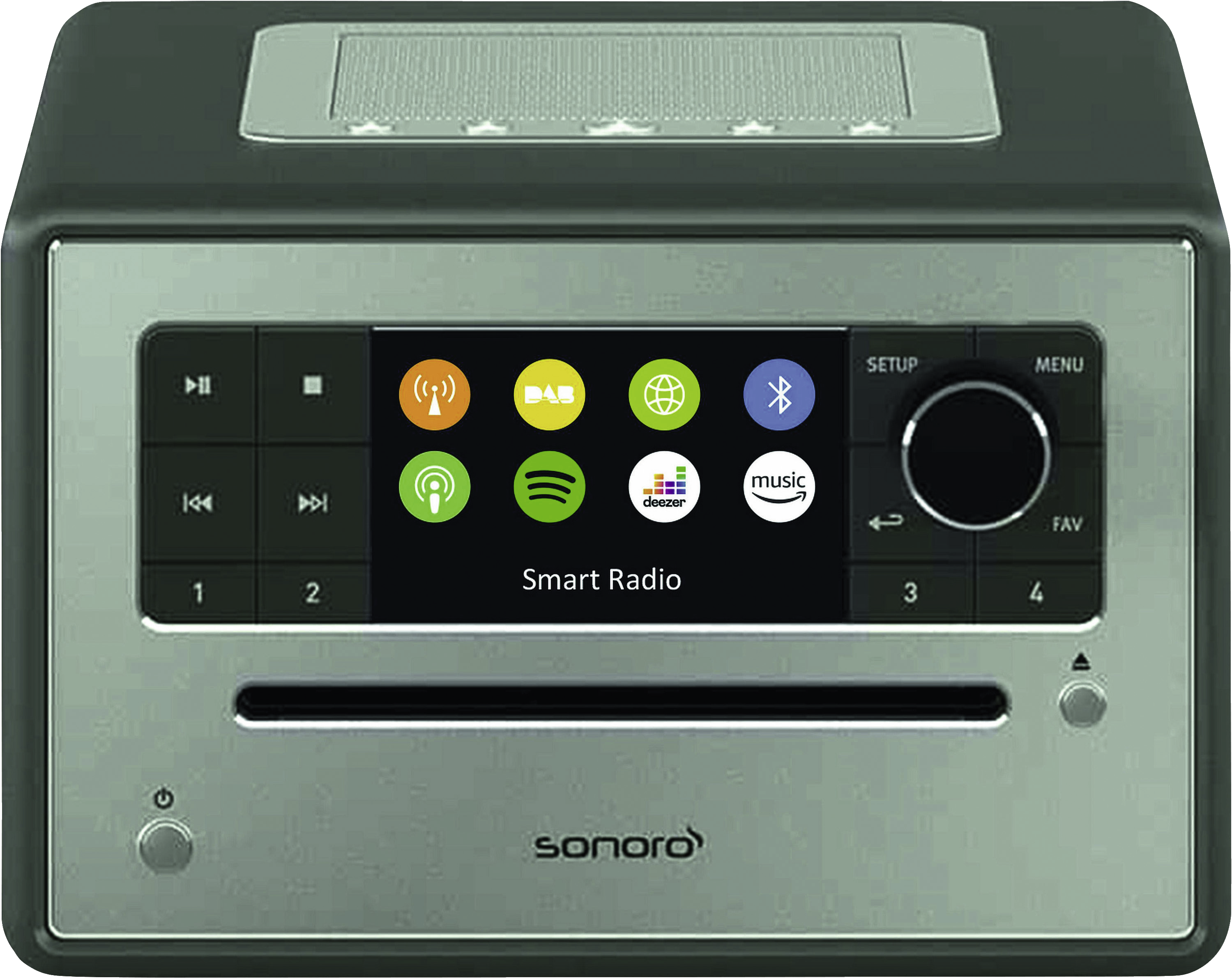 Sonoro ELITE | DAB+/UKW/Internet-Radio | CD-Player | 2,8" Display | Bluetooth