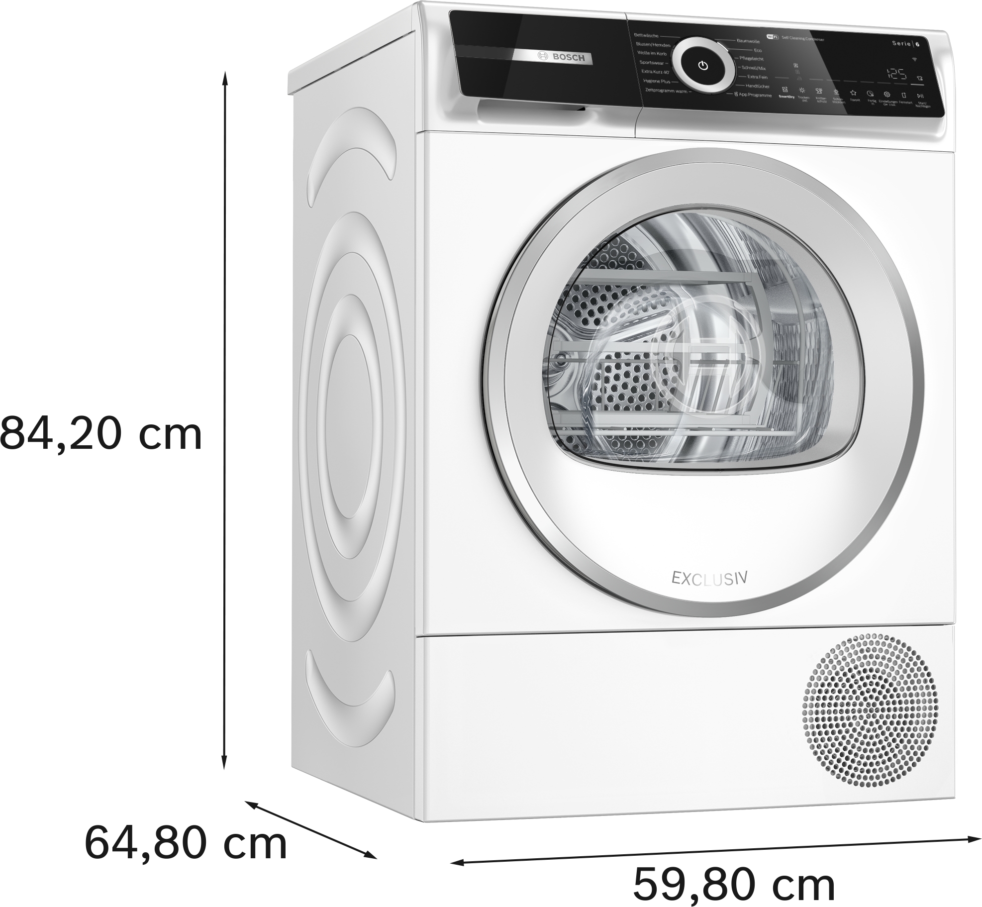 Bosch WQN245B91 Wärmepumpentrockner | 9 kg | Auto Dry | Smart Dry | Selbstr. Kondensator | Home Connect