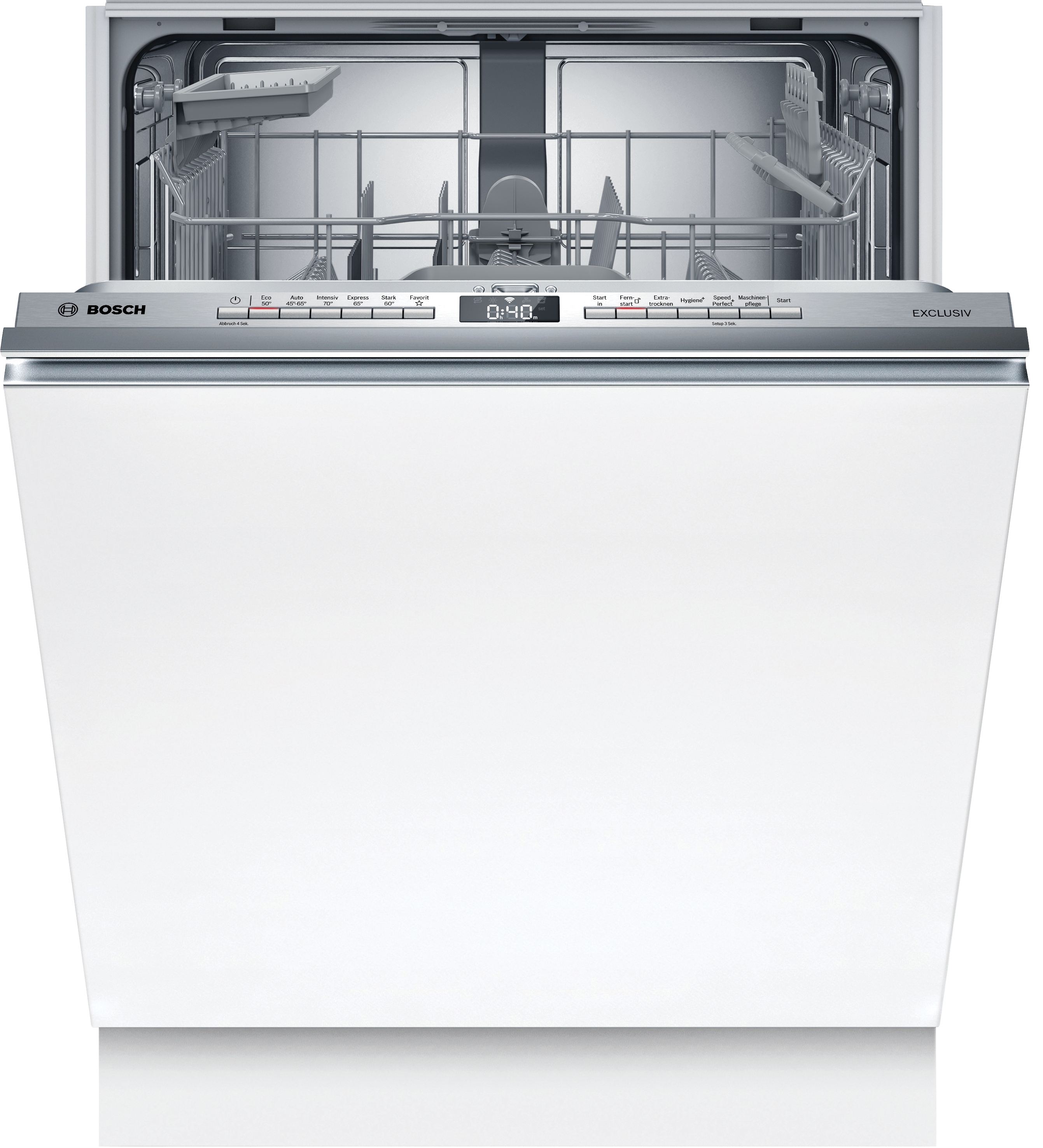 Bosch SMV4EUX00D Geschirrspüler vollintegr. | 60cm | Vario Flex-Körbe | Info Light | EEK B