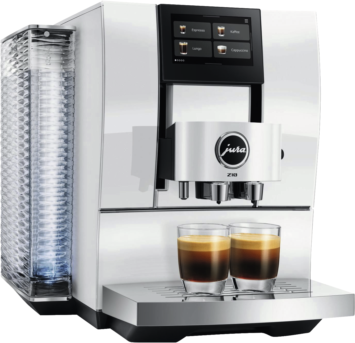 JURA Z10 (EB) Diamond White | Kaffeevollautomat | 15 bar | 2,4 l Tank