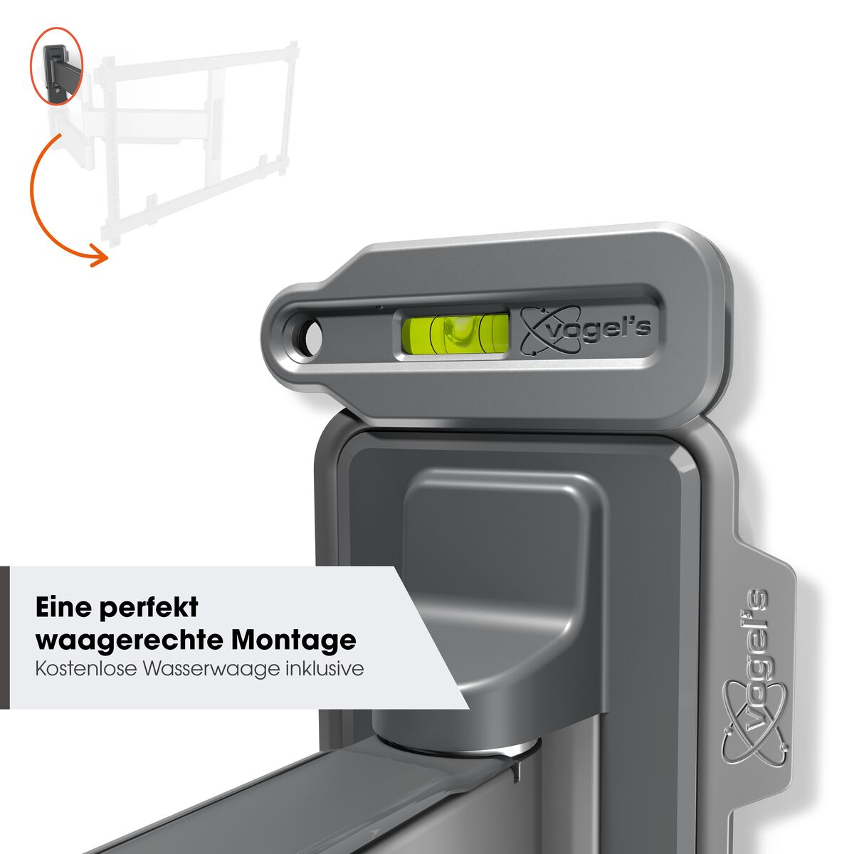 Vogels ELITE TVM5645 Schwenkbarer TV-Wandhalter für Geräte von 40"-77"