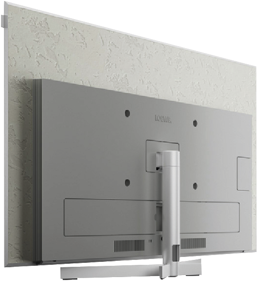 Loewe stellar 48 dr+ (vi) | Alu Brushed + Concrete | 48 Zoll 4K OLED | 144 Hz | integr. Festplatte