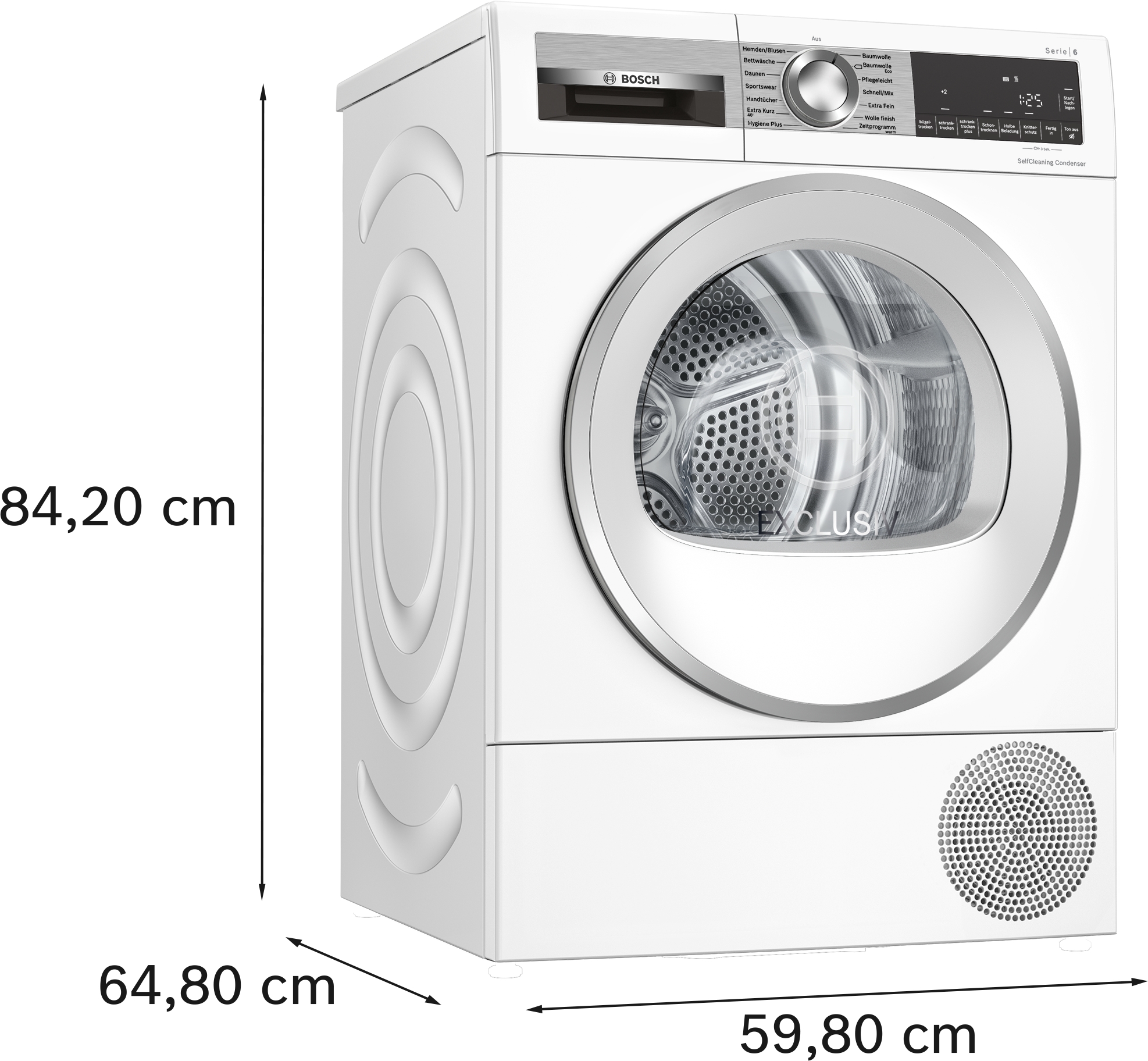 Bosch WQG235D90 Wärmepumpentrockner | 8 kg | Auto Dry | Selbstr. Kondensator | EEK C