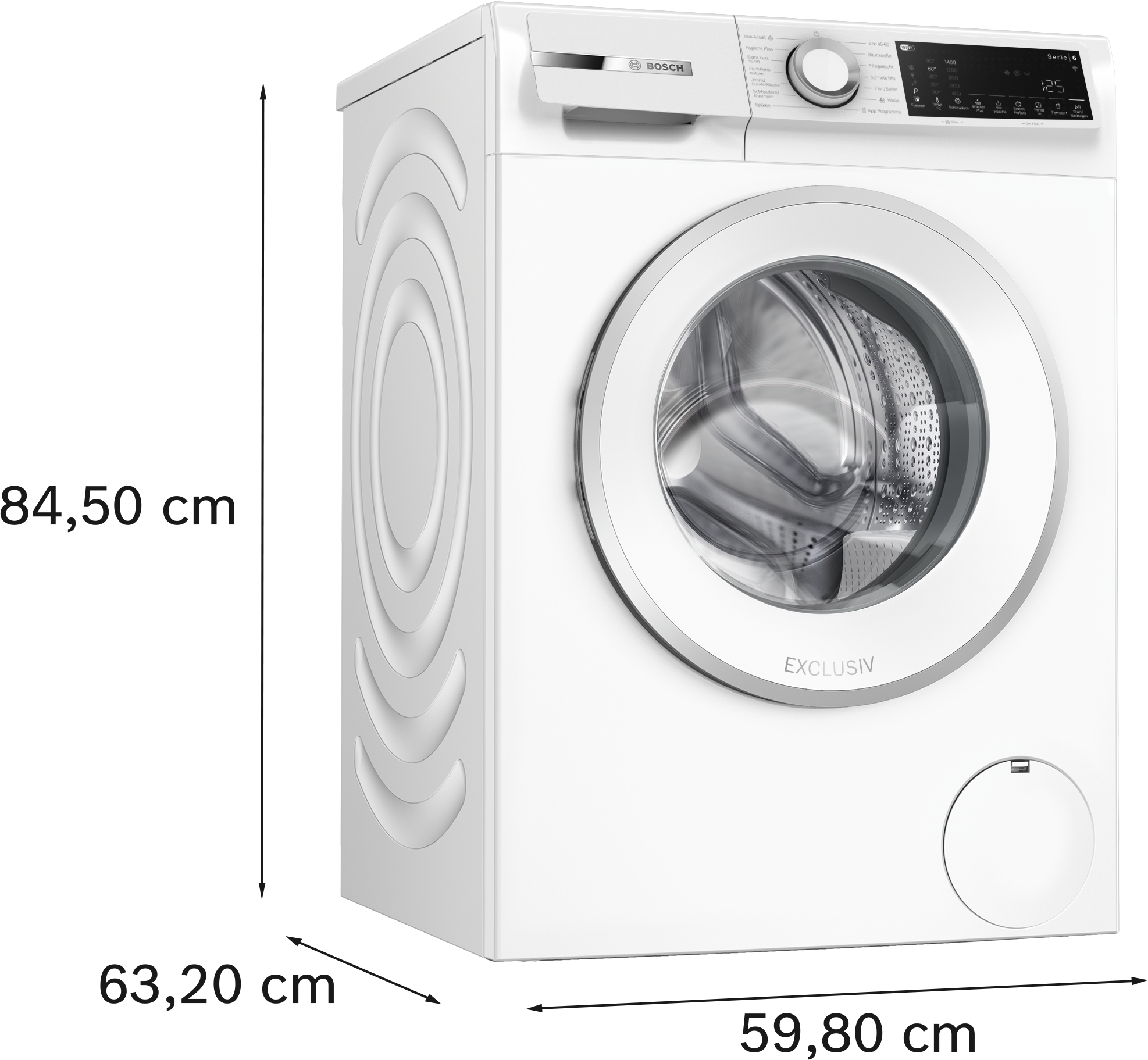 Bosch WGJ24409 Waschmaschine | 9kg | 1400 U/min | Iron Assist | Home Connect | EEK A | 71dB