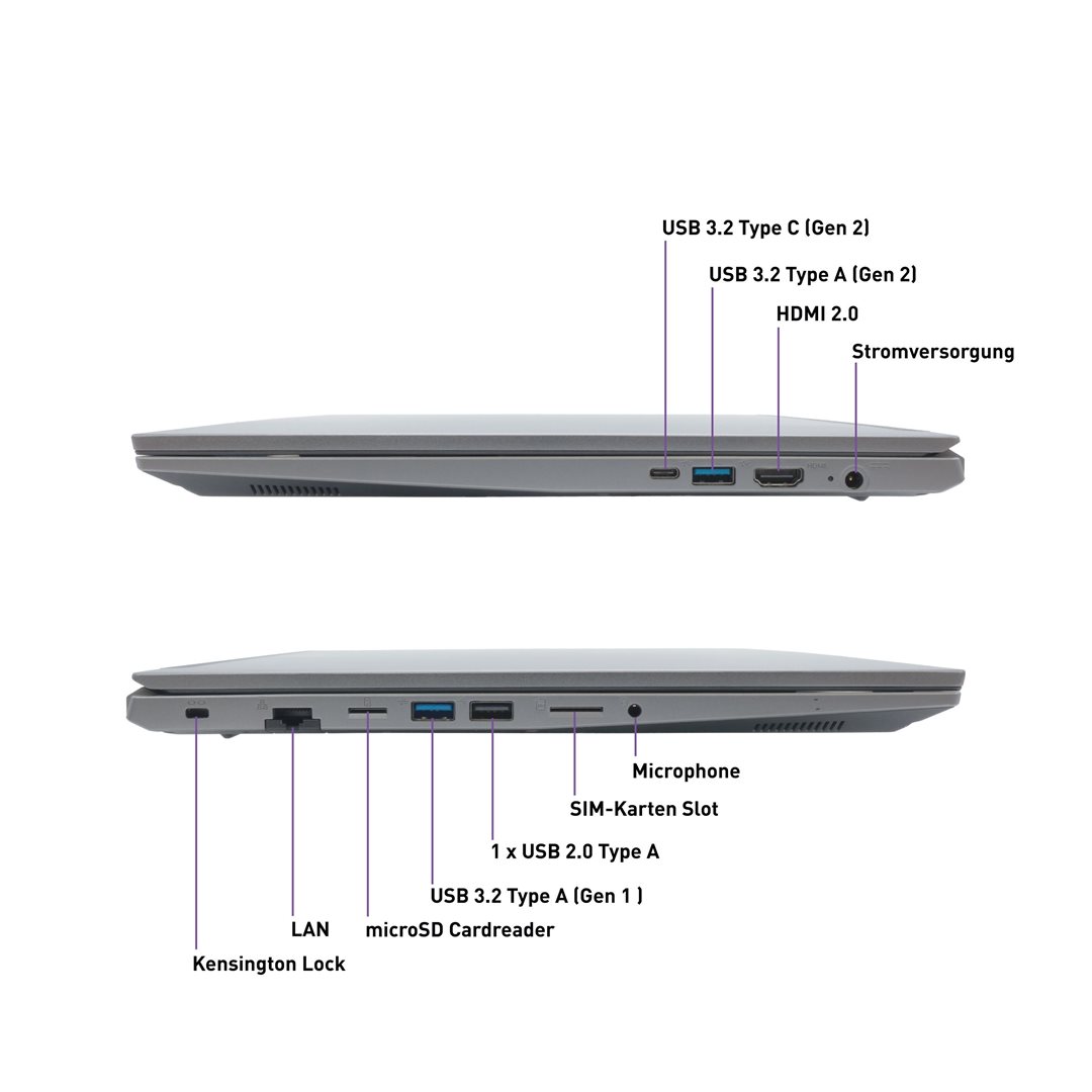 TERRA MOBILE 1717R | 17,3" FHD | Core i7-1355U | 16 GB RAM | 1 TB SSD | Win 11 Pro