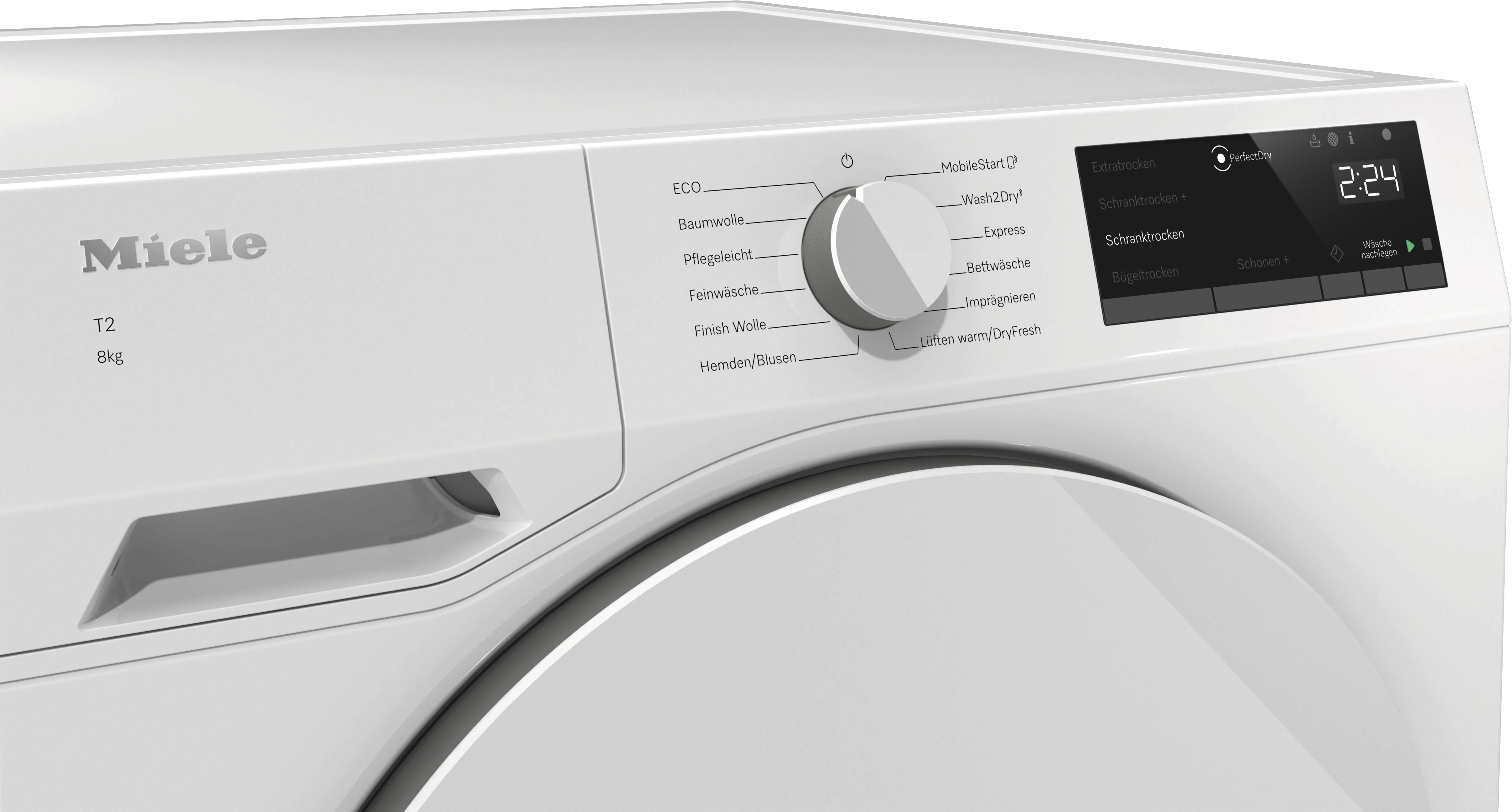 Miele TK 100 C WP | T2 | Wärmepumpentrockner | 8 kg | DryProtect | EEK B