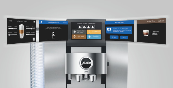 JURA Z10 Aluminium White (EB) Kaffeevollautomat