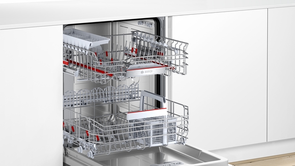 Bosch SMI4EBS01 Teilintegrierter Geschirrspüler, Serie 4