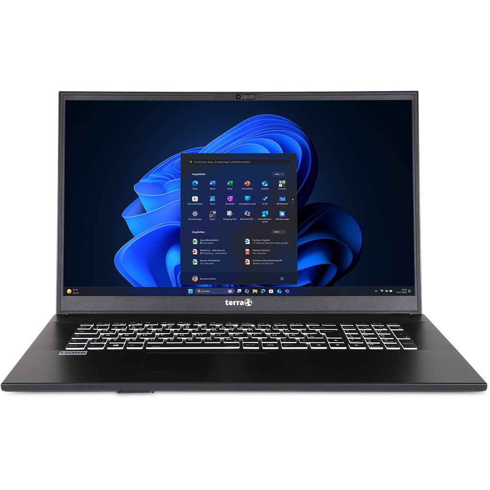 TERRA MOBILE 1716R | 17,3" FHD | Core i5-1335U | 16 GB RAM | 500 GB SSD | Win 11 Home