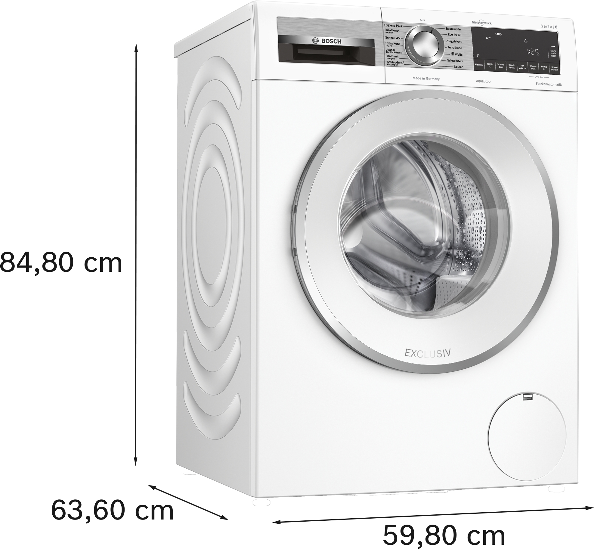 Bosch WGG244190 Waschmaschine | 9 kg | 1400 U/min | Speed Perfect | EEK A | 69 dB