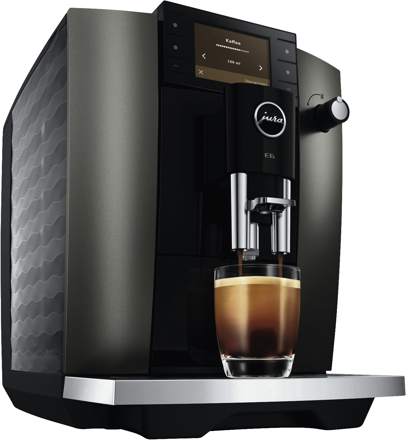 JURA E6 (ED) Dark Inox | Kaffeevollautomat | 15 bar | 1,9l Tank