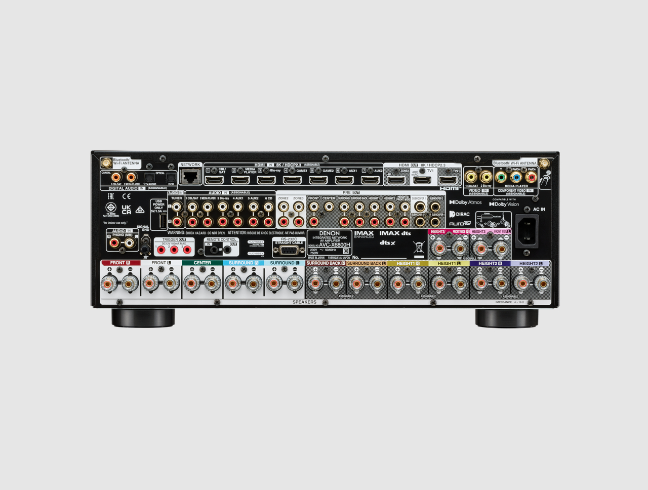 Denon AVC-X6800H 11.4-Kanal AV-Receiver