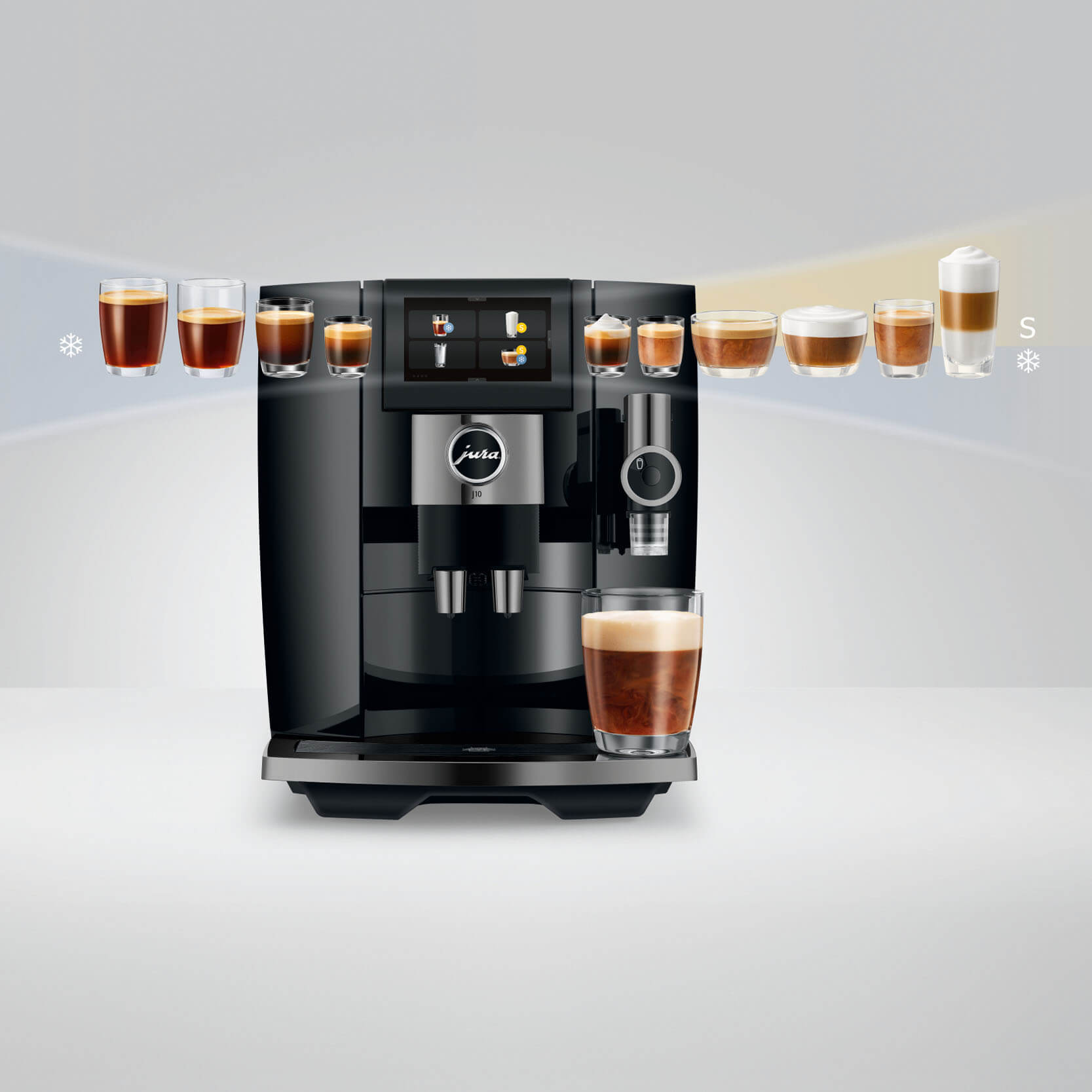 JURA J10 (EA) Piano Black