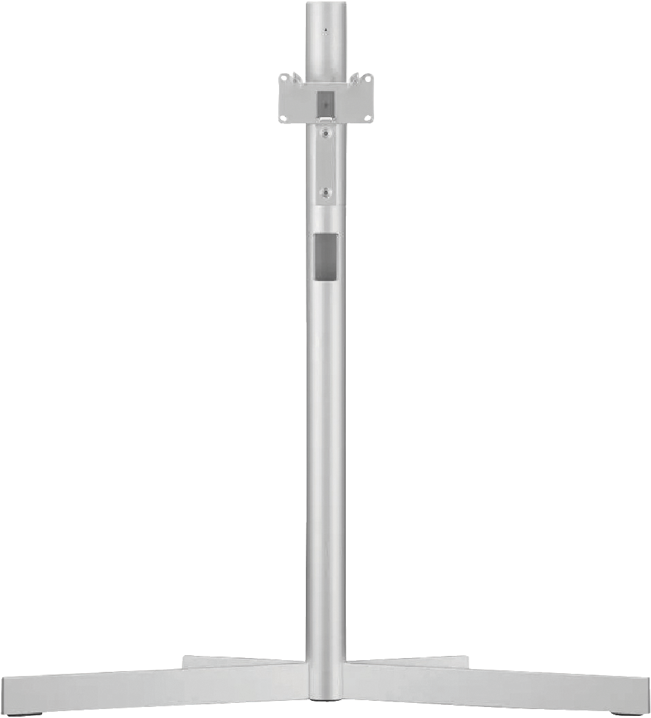Loewe floor stand stellar motor 42-55 | Alu-Silber | 42" bis 55" | schwenkbar