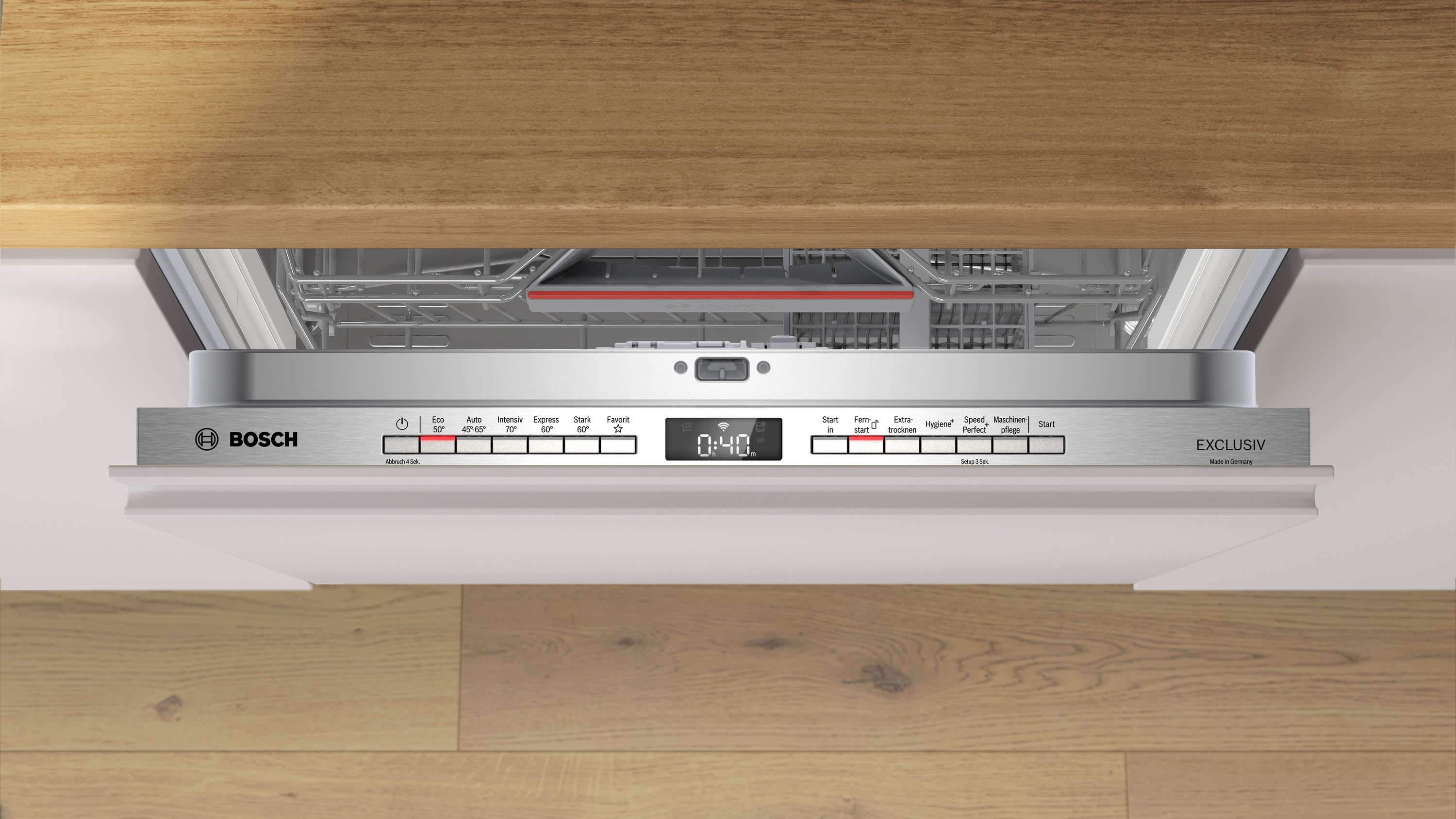 Bosch SBV4EBX03D XXL Geschirrspüler vollintegr. | 60 cm | Flex Körbe | Info Light | Efficient Dry | 42 dB