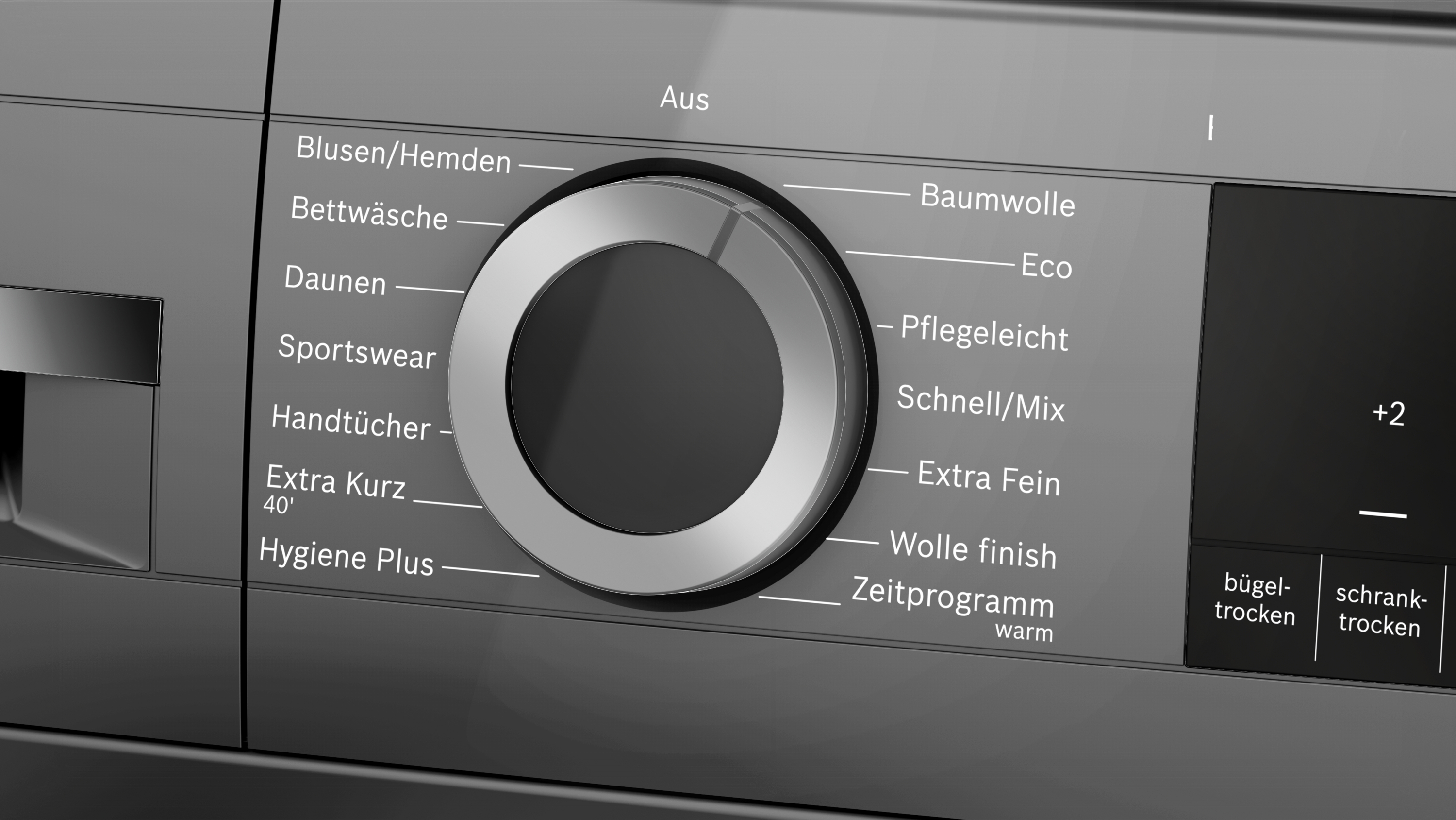 Bosch WQG233DR91 Wärmepumpentrockner | 9 kg | Auto Dry | EasyClean-Filter | EEK C | 64 dB