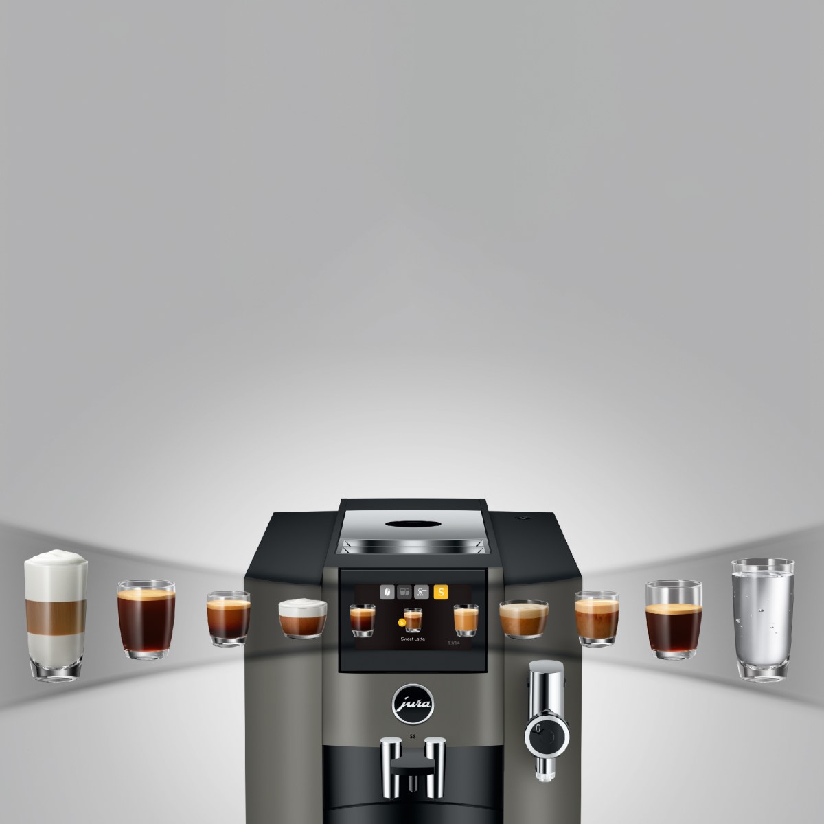 JURA S8 (EB) Dark Inox
