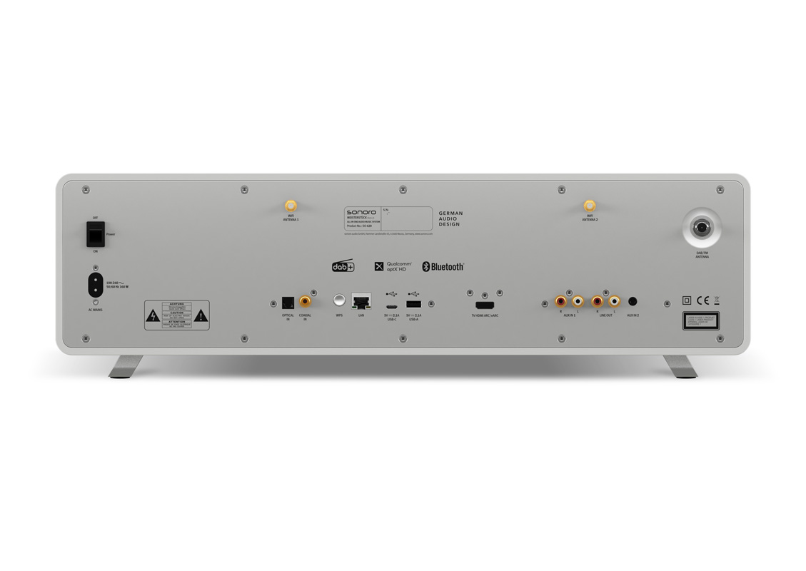 Sonoro Meisterstück (Gen. 2) All-In-One Musikanlage