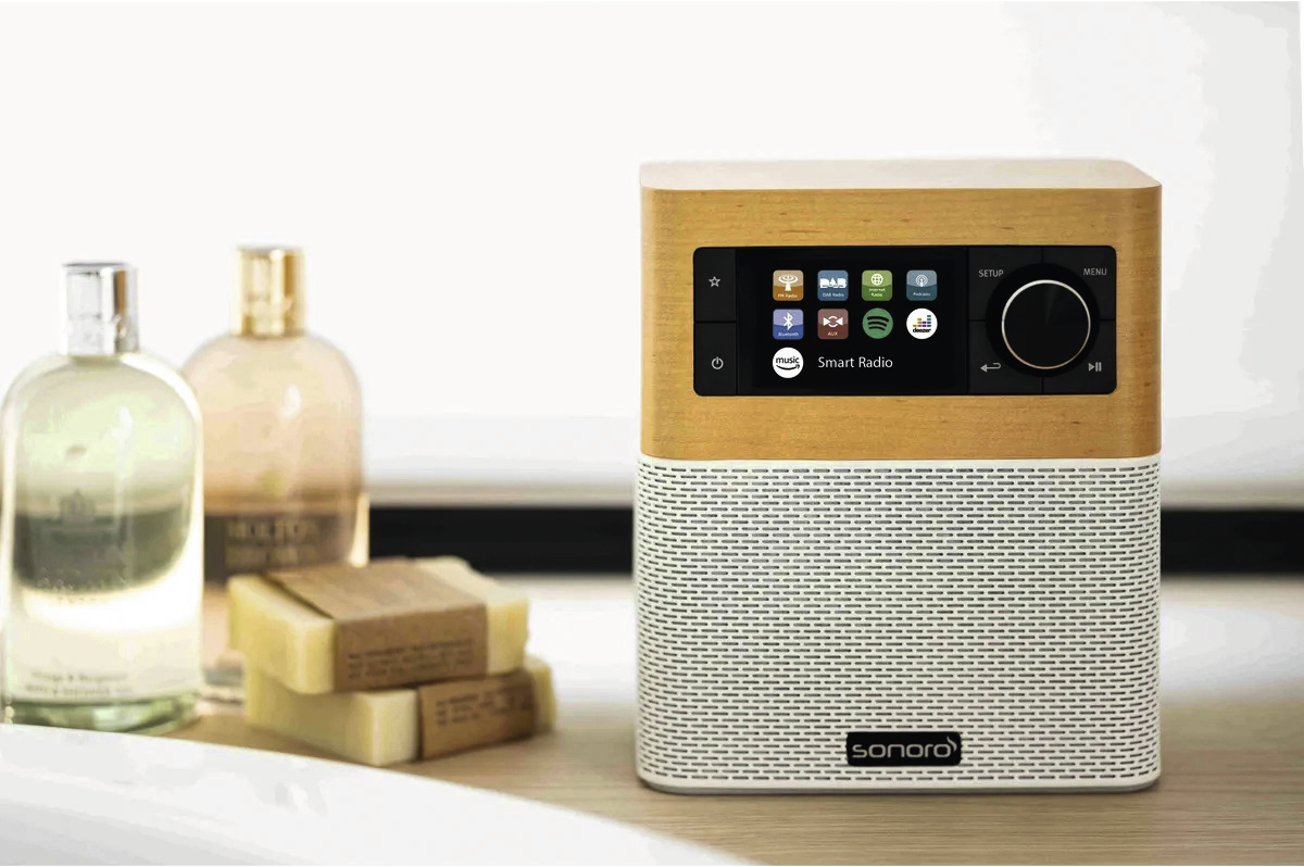 Sonoro STREAM | DAB+/UKW/Internet-Radio | 2,4" Display | Bluetooth | Spotify Connect