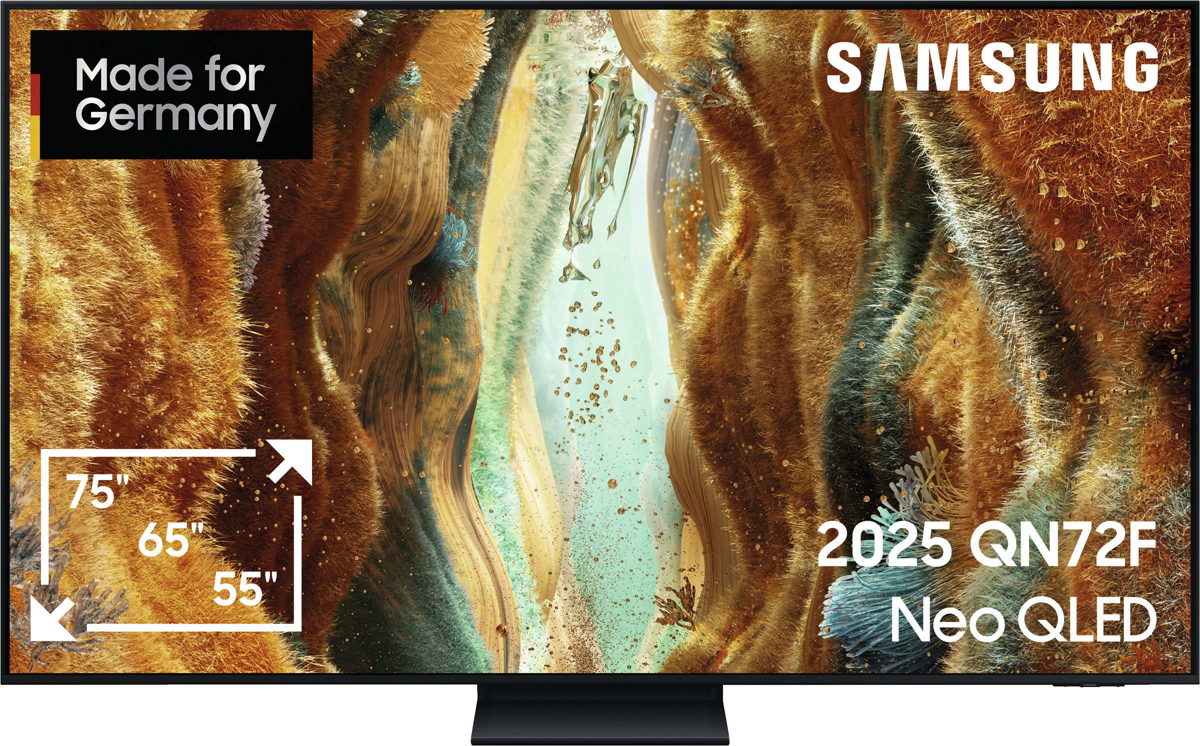 Samsung GQ55QN72FATXZG - 55" 4K QLED Smart-TV QN72F