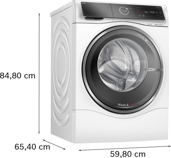 Bosch WNC254A90 Waschtrockner 10,5/6 kg, Serie 8