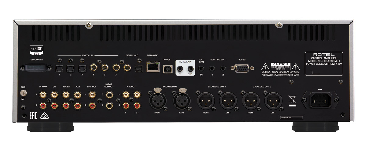 Rotel RC-1590MKII Stereo-Vorverstärker