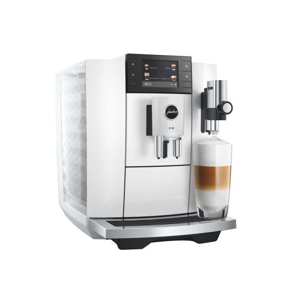 JURA E8 (ED) Piano White Kaffeevollautomat