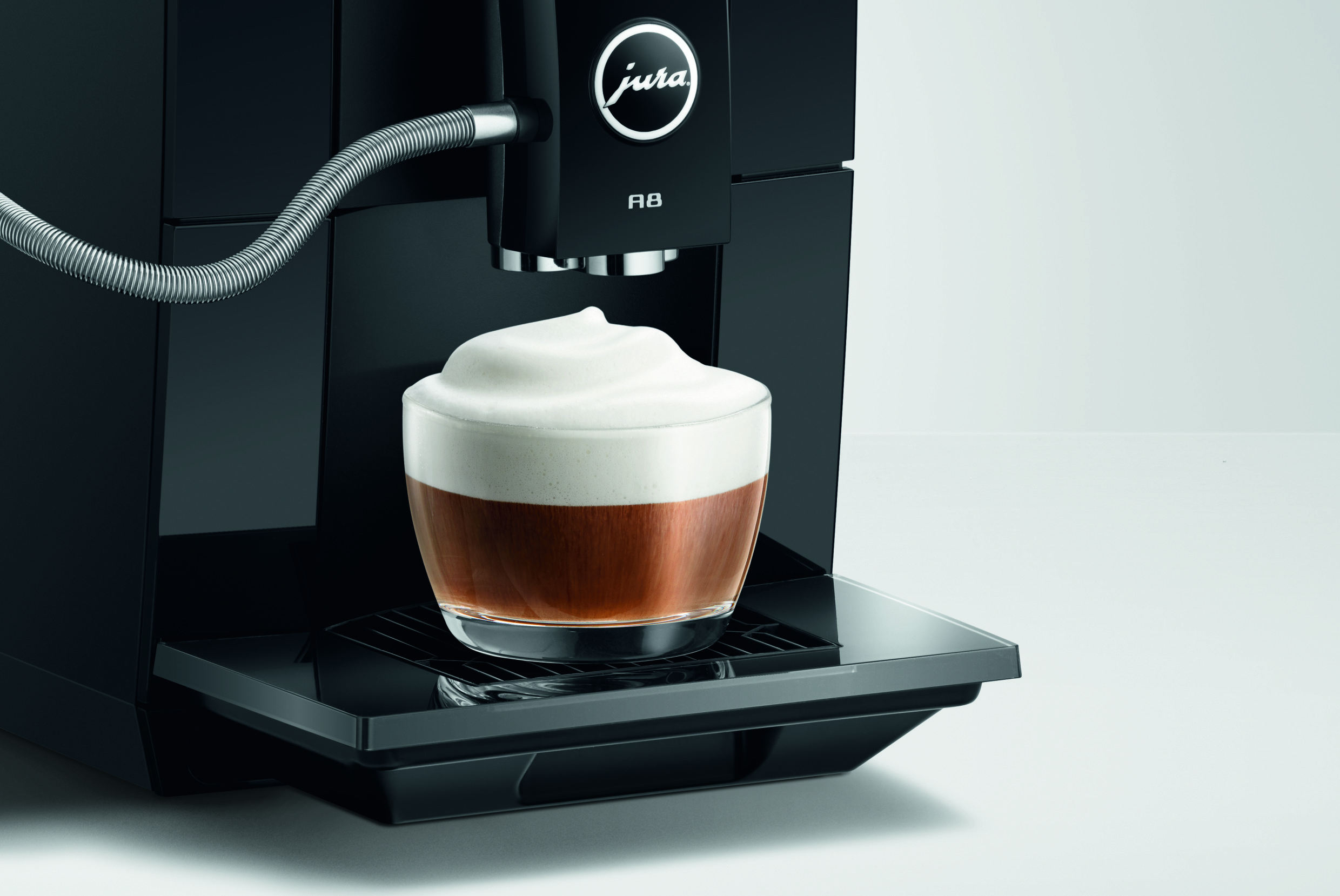 JURA A8 (EA) Piano Black | 15 bar | 0,8 l Tank