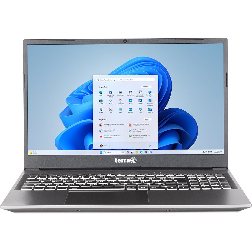 TERRA MOBILE 1517R | 15,6" FHD | Core i5-1335U | 16GB DDR5 | 1TB SSD | Win 11 Home