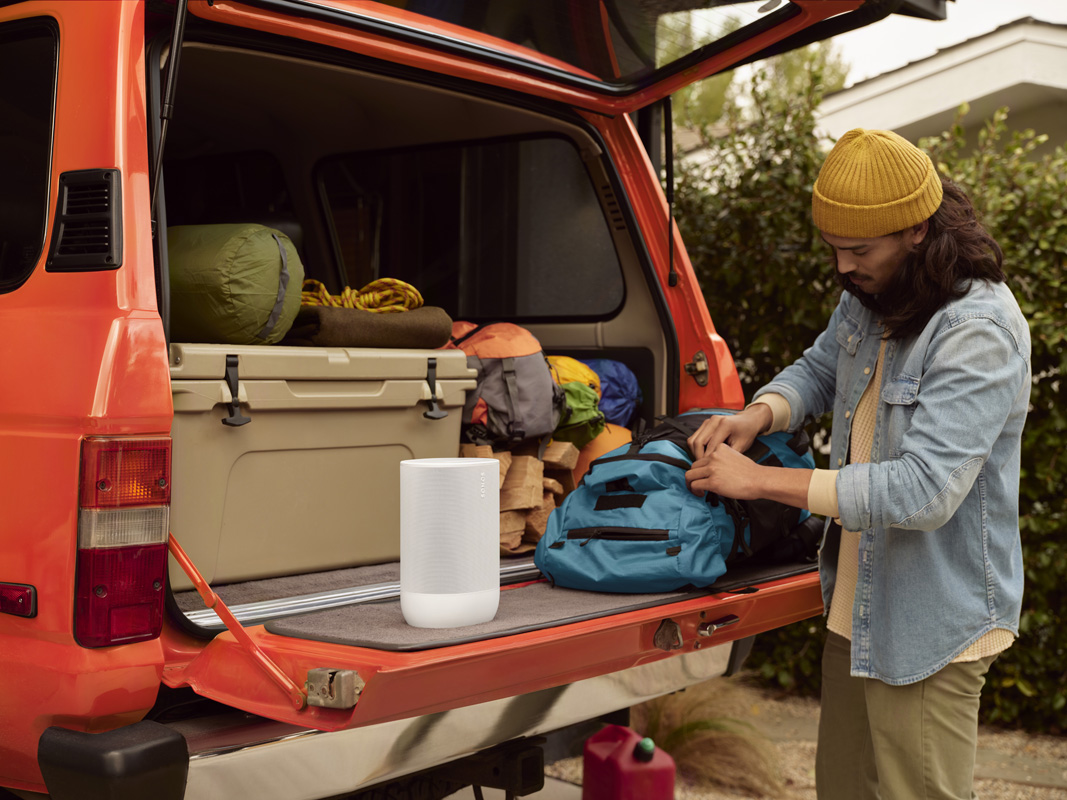 Sonos Move 2 Tragbarer WLAN- und Bluetooth-Lautsprecher