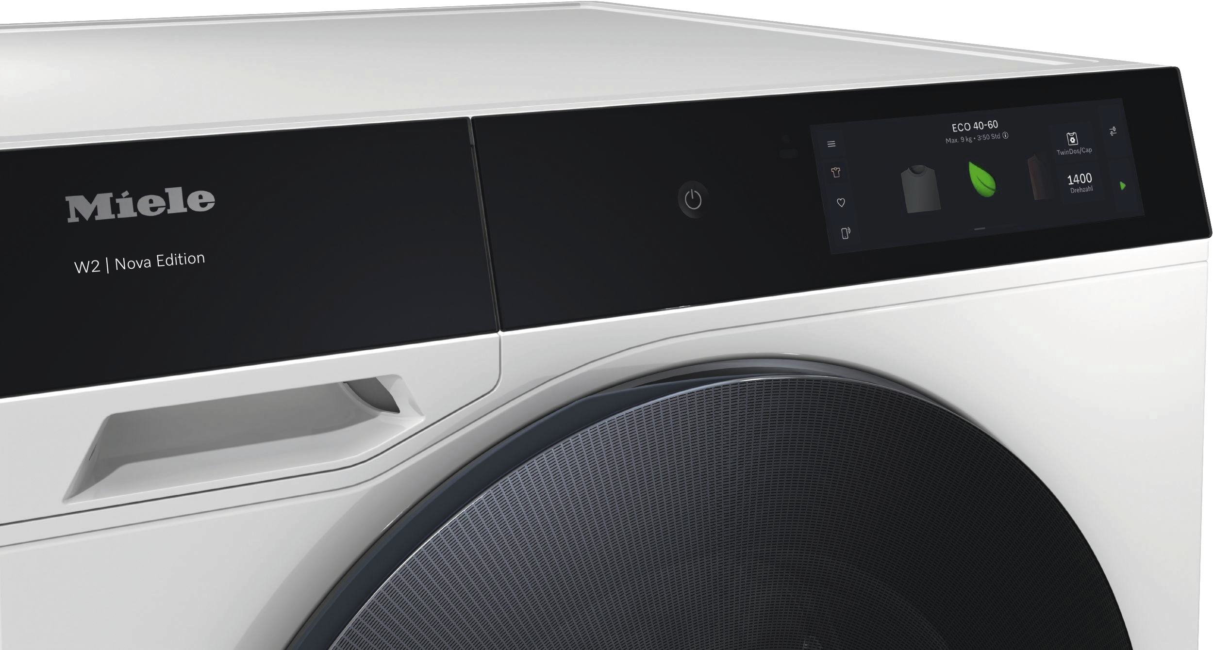 Miele WQ 1200 WPS | W2 | 9 kg | 69 dB | QuickPowerWash | TwinDos | InfinityCare | M Touch Pro