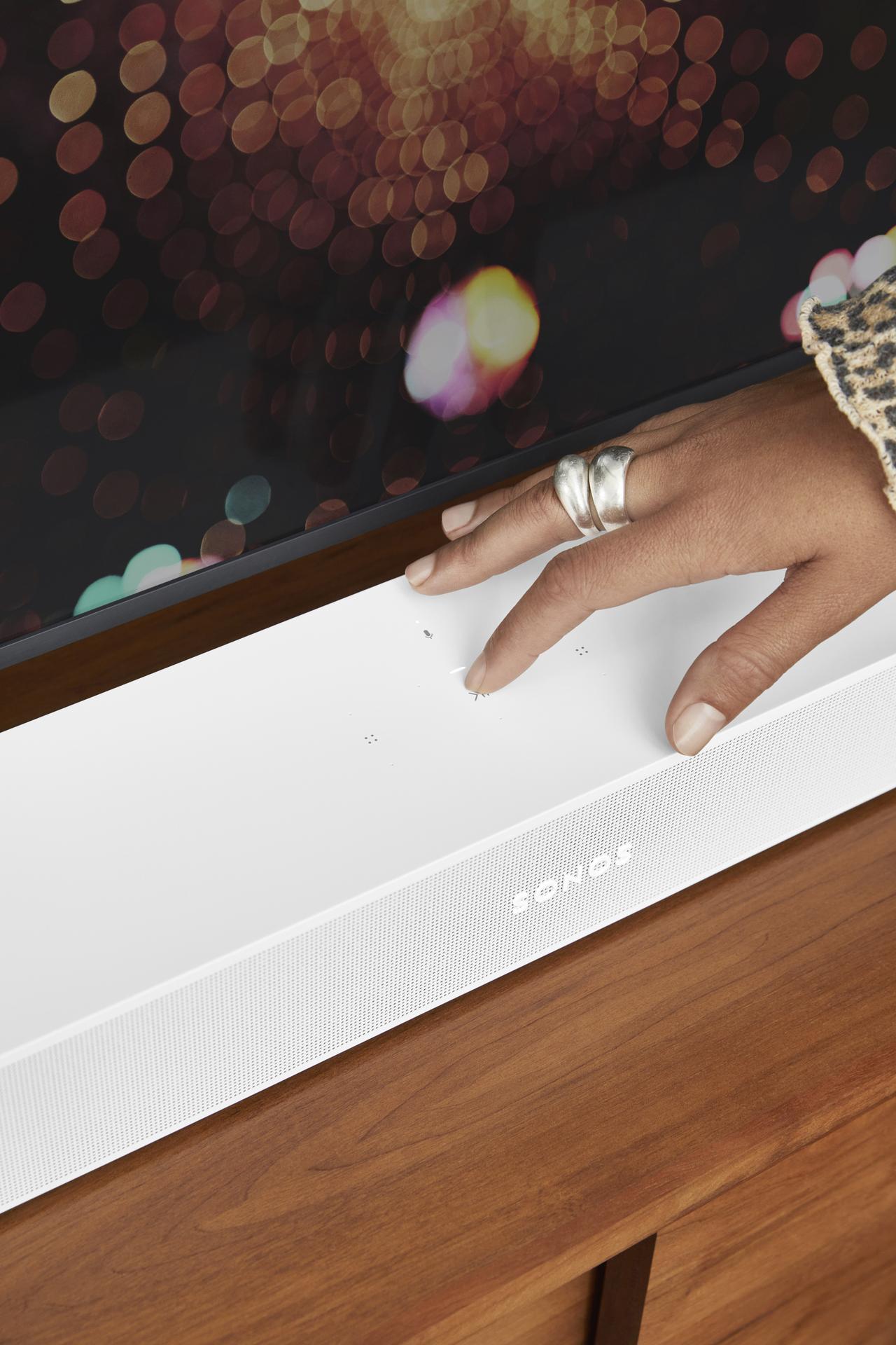 Sonos Beam (2. Generation) Smart Soundbar mit Amazon Alexa Sprachsteuerung und Dolby Atmos