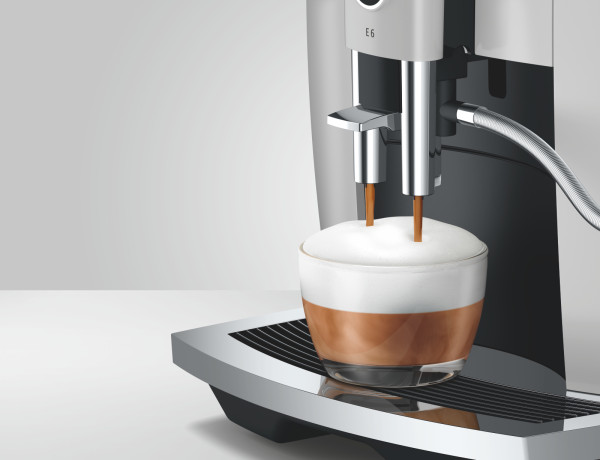 JURA E6 (ECS) Platin Kaffeevollautomat inkl. WiFi Connect