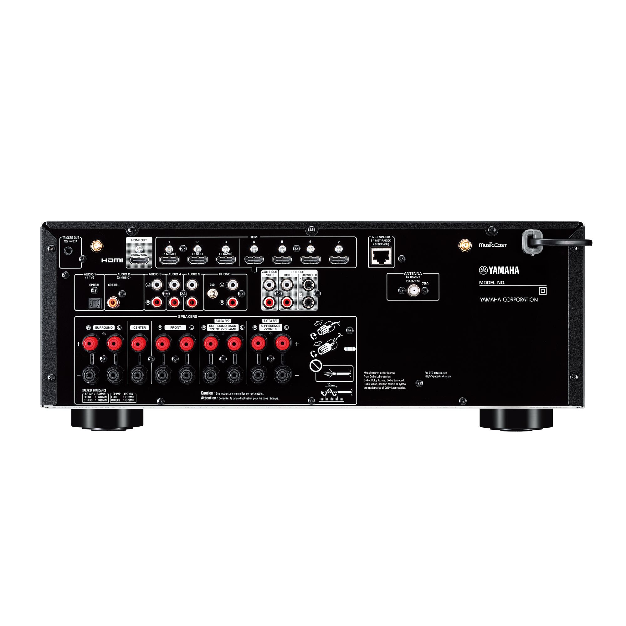 Yamaha RX-V6A 7.2 Kanal AV-Receiver