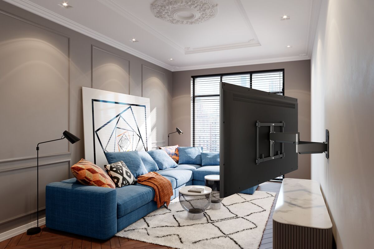 Vogels ELITE TVM5855 Schwenkbarer TV-Wandhalter für Geräte von 55"-100"