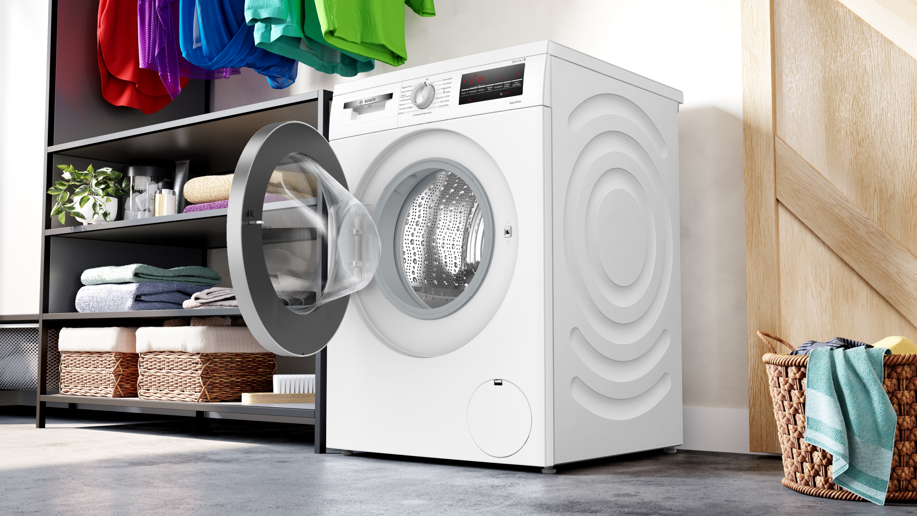 Bosch WUU28T92 Waschmaschine unterbaufähig | 9 kg | 1400 U/min | Speed Perfect | EEK A