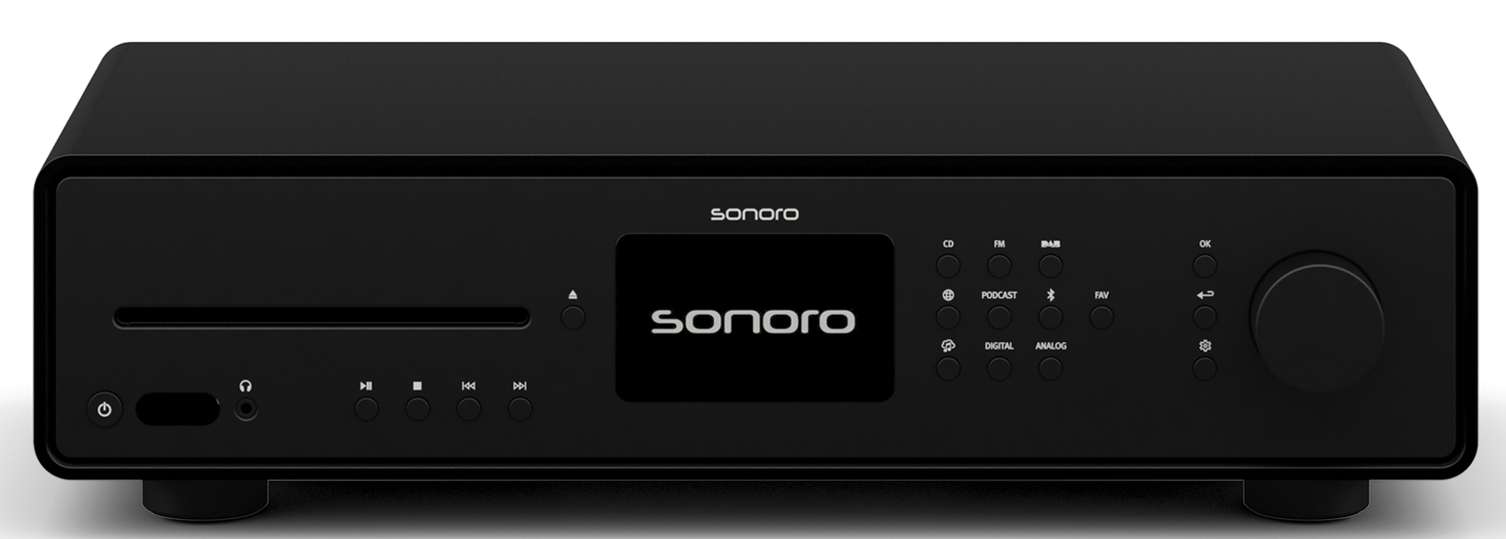 Sonoro MAESTRO Quantum | 2x180W | Hi-Res Audio | CD/Radio/Internet | 4" Display