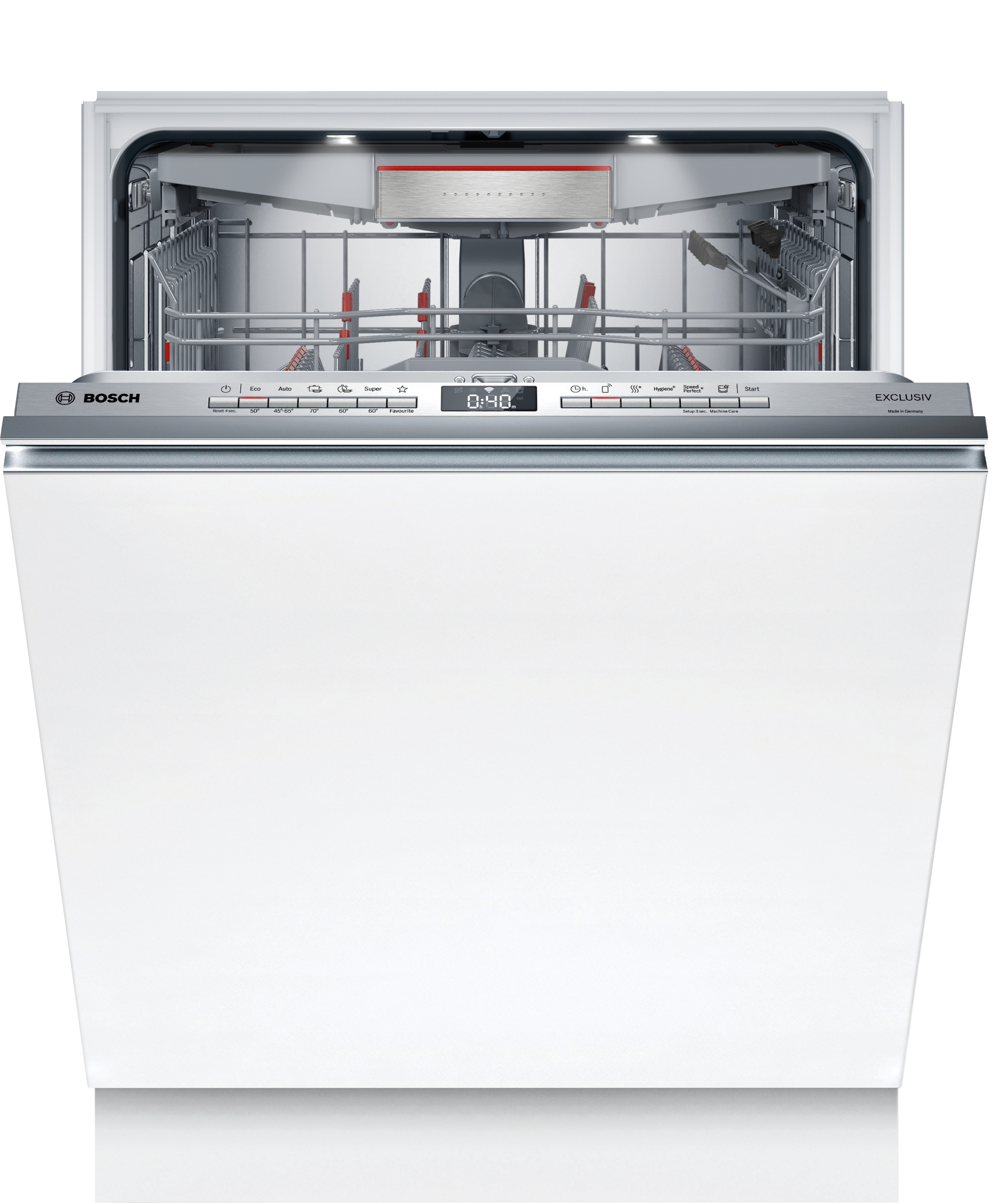 Bosch SBV6YCX0ME XXL Geschirrspüler vollintegr. | 60 cm | Max Flex Pro Körbe | Time Light | PerfectDry