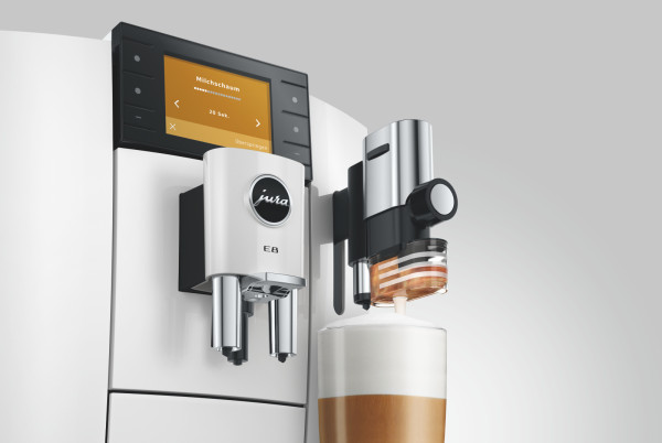 JURA E8 (ED) Piano White Kaffeevollautomat