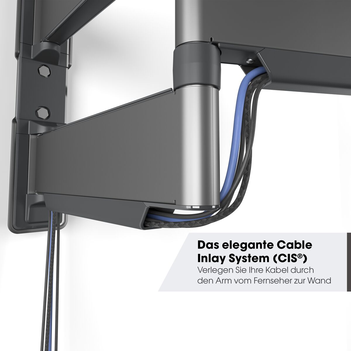 Vogels ELITE TVM5845 Schwenkbarer TV-Wandhalter für Geräte von 55"-100"