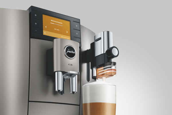 JURA E8 (ED) Midnight Silver Kaffeevollautomat